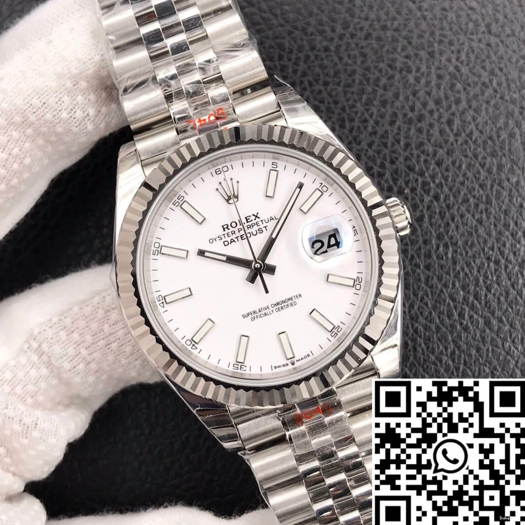 M126334-0010 Stainless Rolex Datejust Factory Steel EW 1217